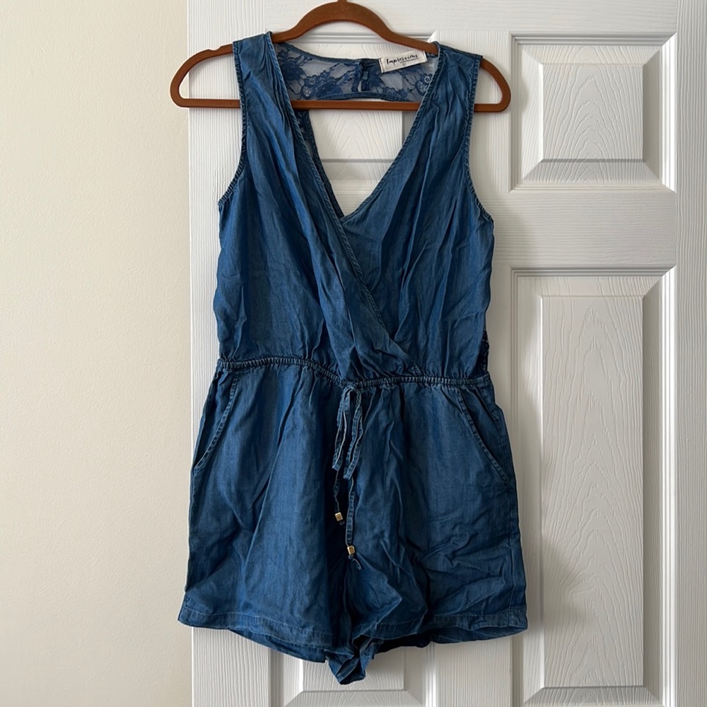 Women’s “Denim” Romper